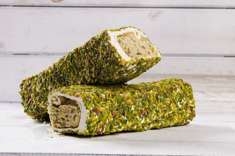 Pistachio with Hazelnut Cream