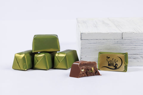 Sugar Free Milk Chocolate with Pistachio