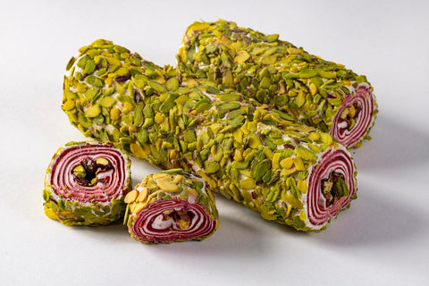 Raspberry Pistachio Wrap