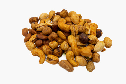 Smoked Mixed Nuts Without Seeds And Peanuts