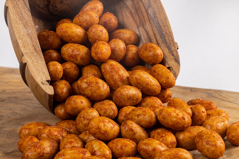 Spicy Flour Covered Peanuts