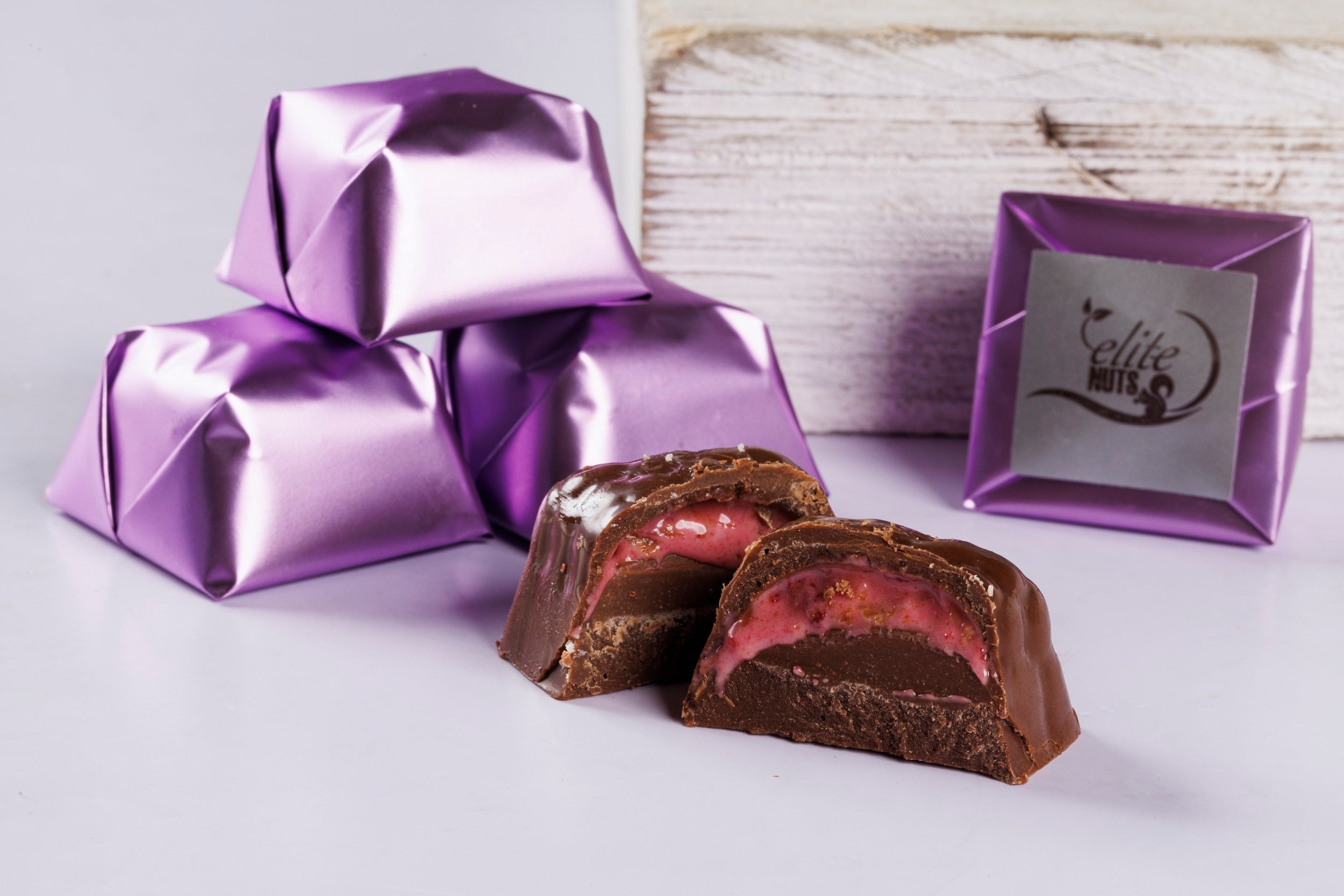 Milk Chocolate Raspberry Crunch | Milk Chocolate Raspberry Sticks ...