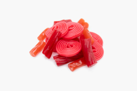 Red Licorice Wheels Gummy